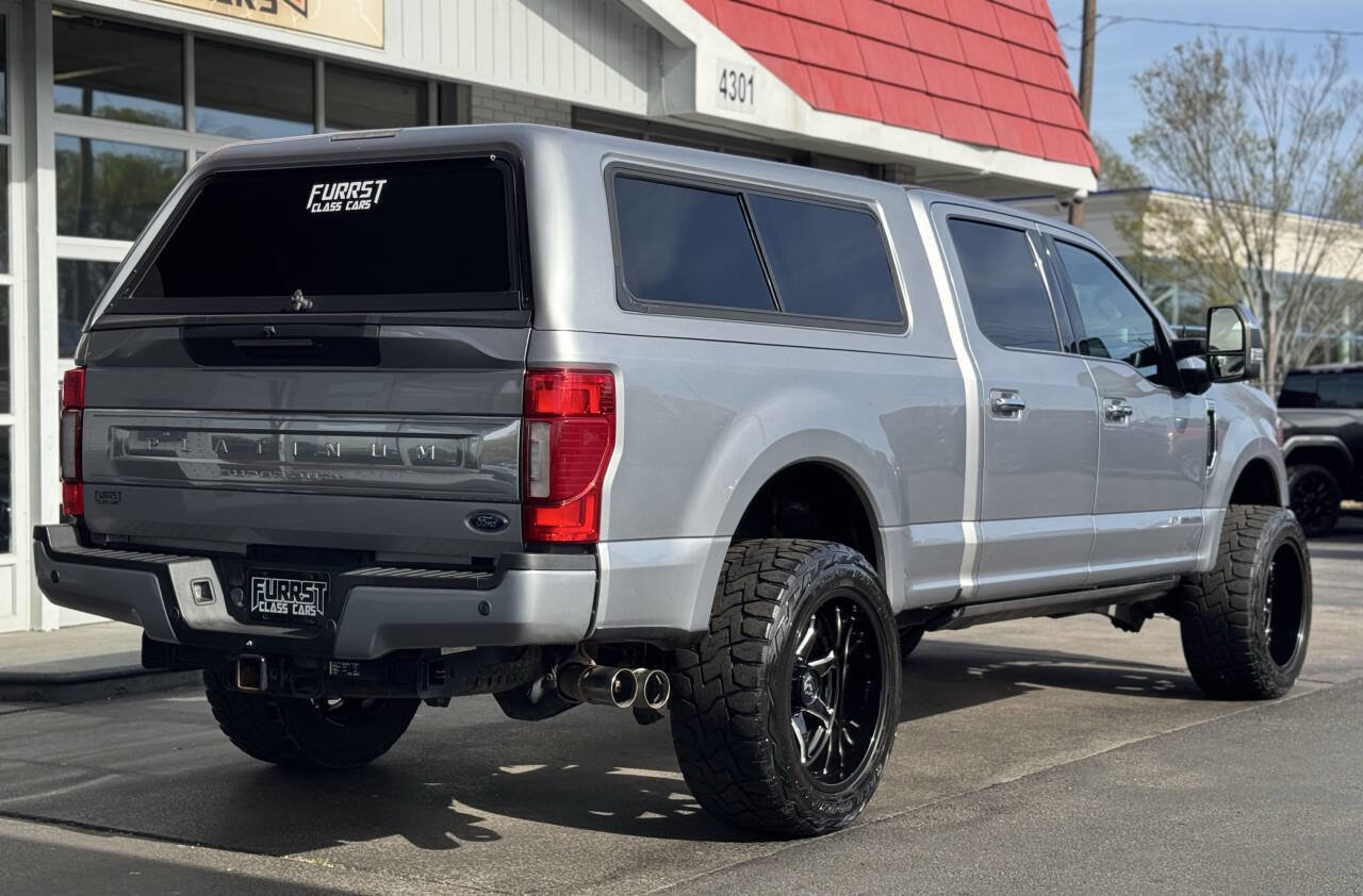 Used 2021 Ford F250 Platinum w/ FX4 Off-Road Package AWD/4WD image 3