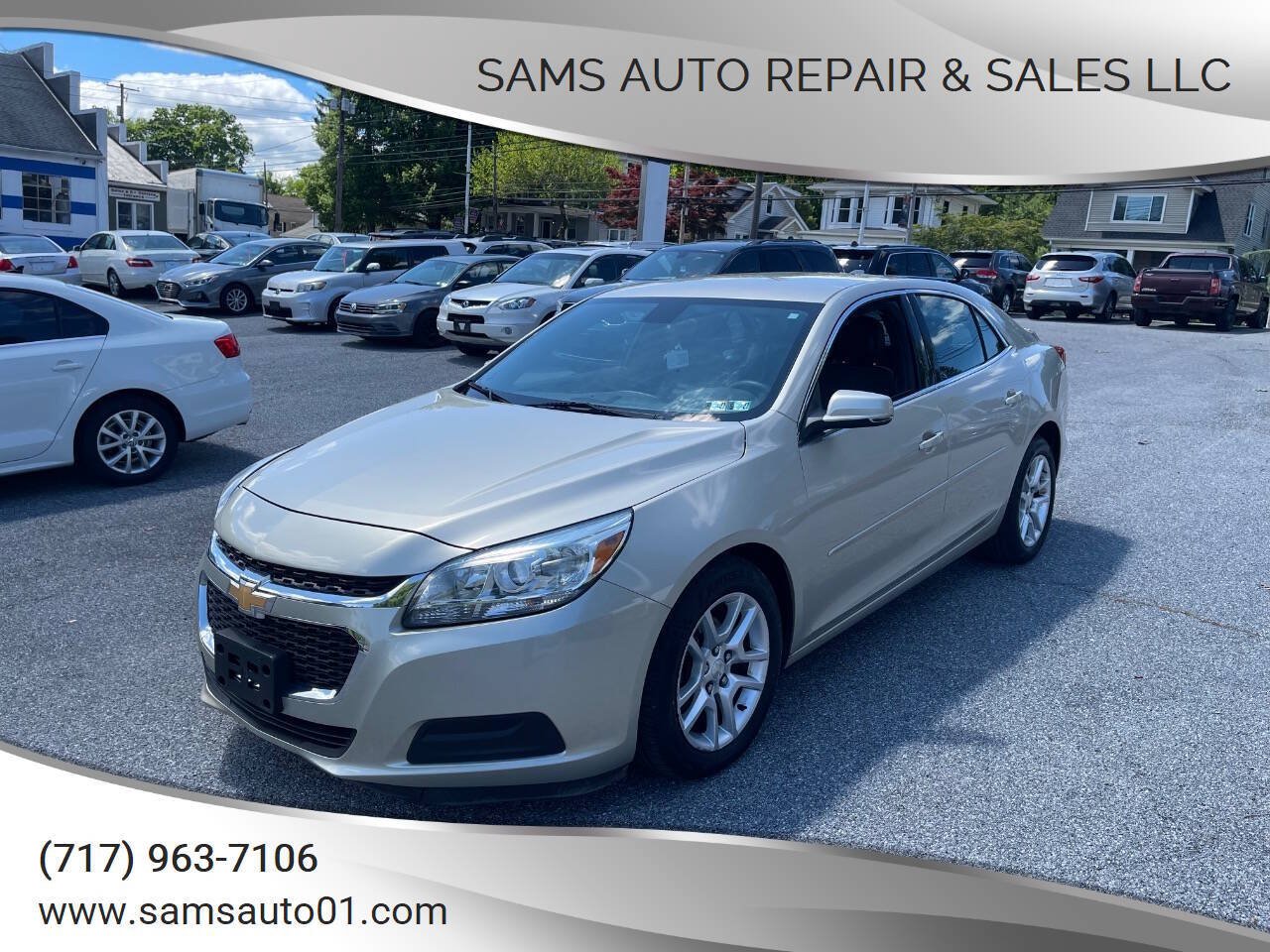 Used 2015 Chevrolet Malibu LT w/ Power Convenience Package FWD image 1