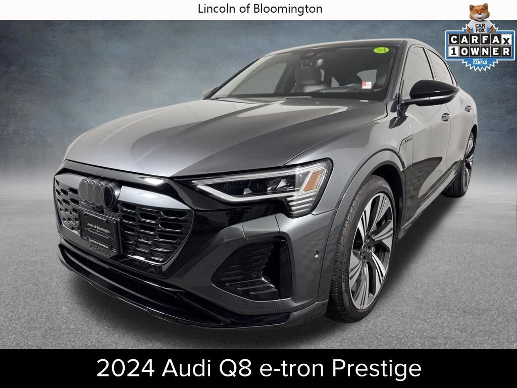 Used 2024 Audi Q8 e-tron Prestige w/ Prestige Package AWD/4WD image 1