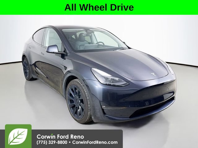 Used 2025 Tesla Model Y Long Range AWD/4WD image 1