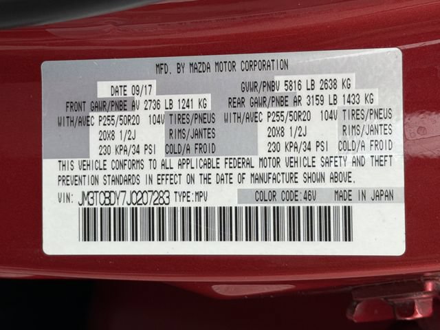 Used 2018 MAZDA CX-9 Grand Touring AWD/4WD image 37