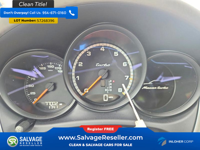 Used 2015 Porsche Macan Turbo w/ Sport Chrono Package AWD/4WD image 12
