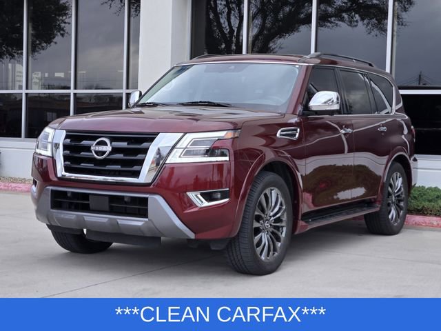 Used 2023 Nissan Armada Platinum w/ Captain's Chairs Package image 3