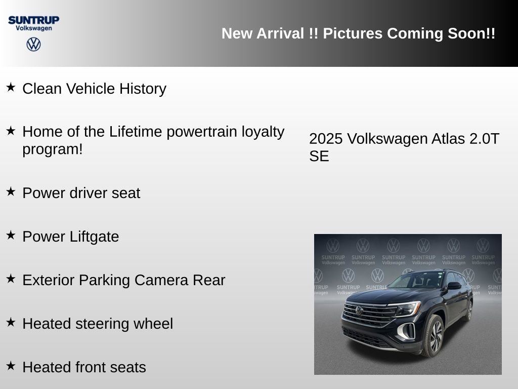 Used 2025 Volkswagen Atlas SE image 5