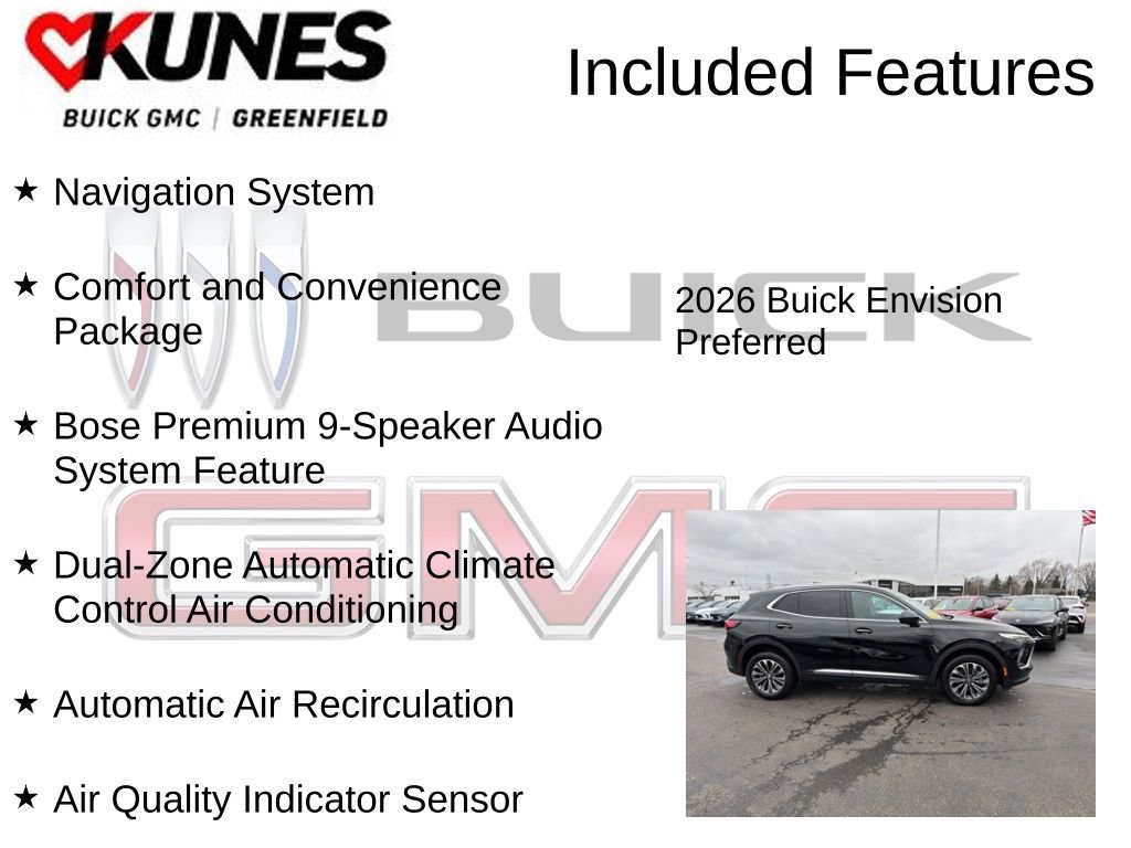 New 2026 Buick Envision Preferred image 3