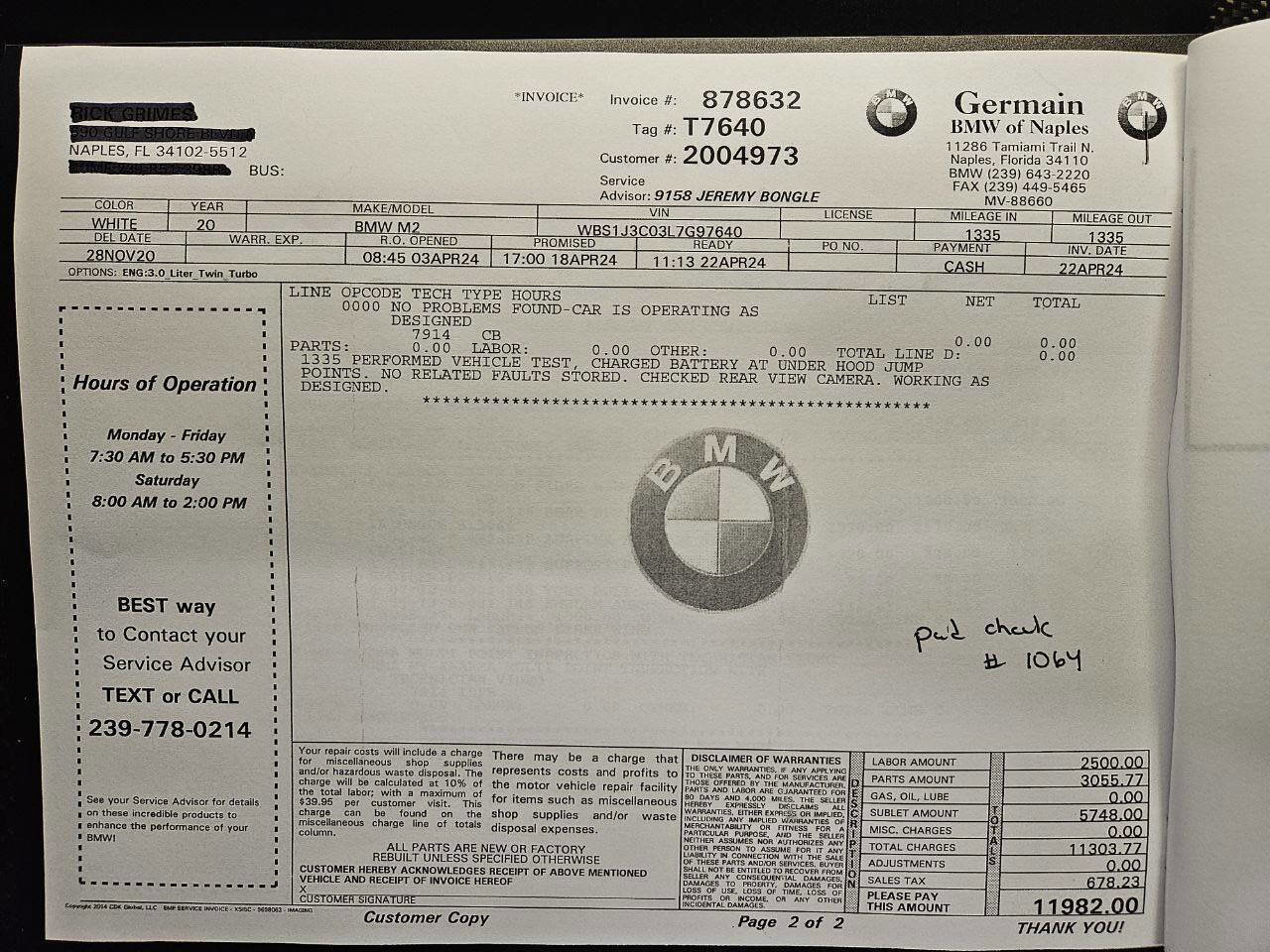 Used 2020 BMW M2 CS image 19