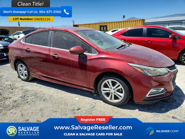 Used 2016 Chevrolet Cruze LT w/ RS Package FWD image 5