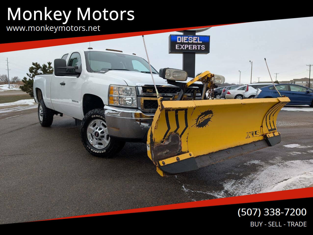 Used 2013 Chevrolet Silverado 2500 W/T w/ Snow Plow Prep Package