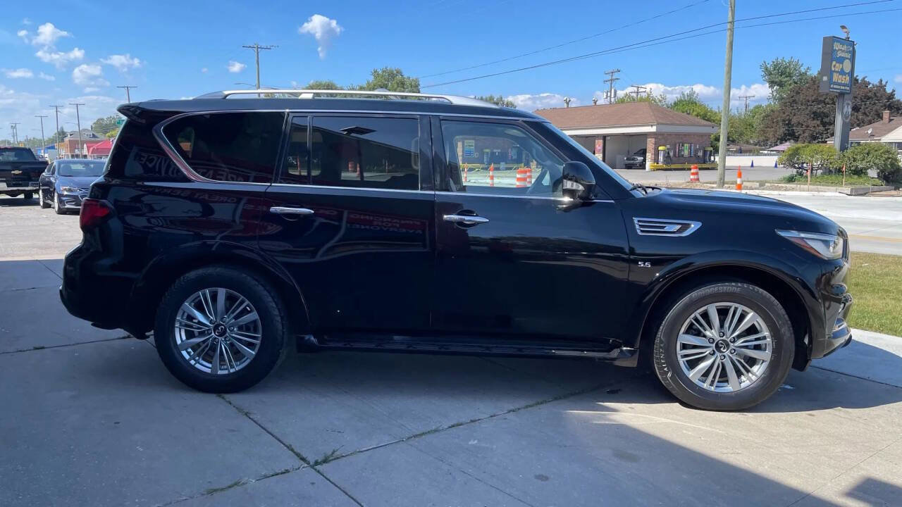 Used 2019 INFINITI QX80 Luxe w/ Proassist Package image 4