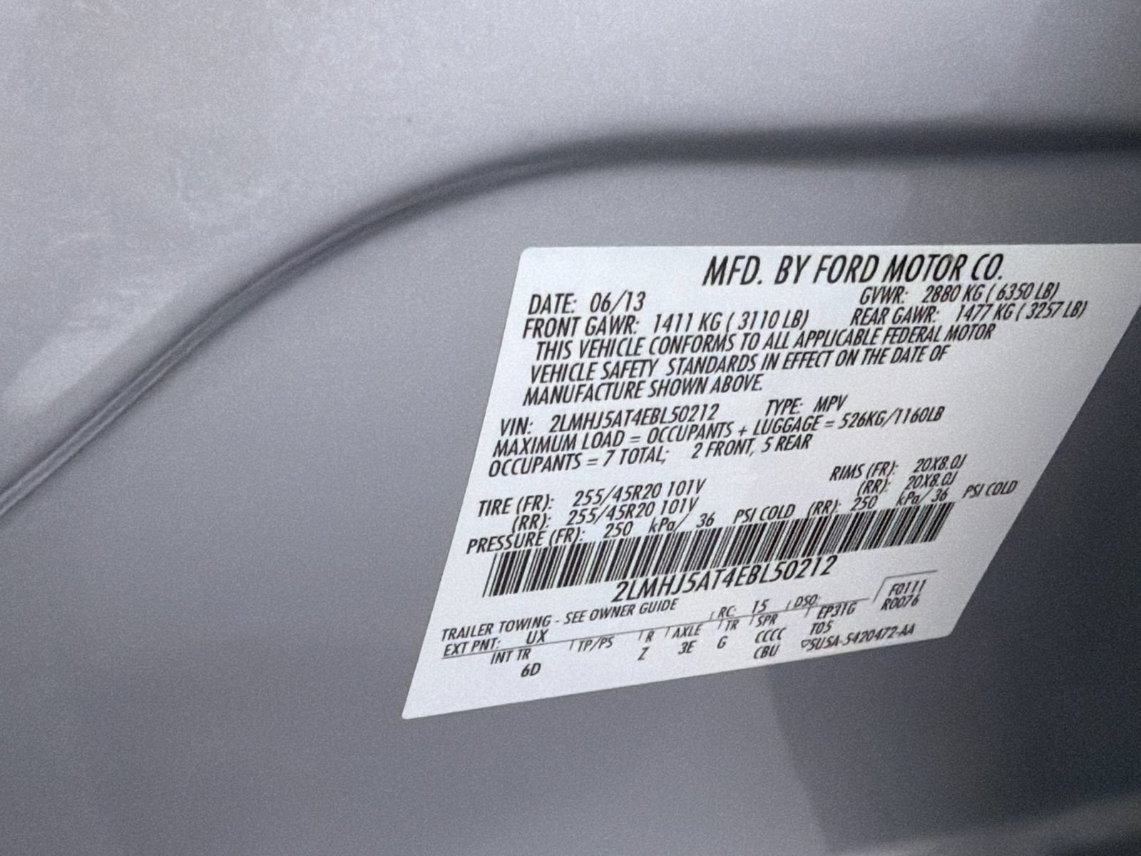 Used 2014 Lincoln MKT AWD w/ Equipment Group 201A image 17