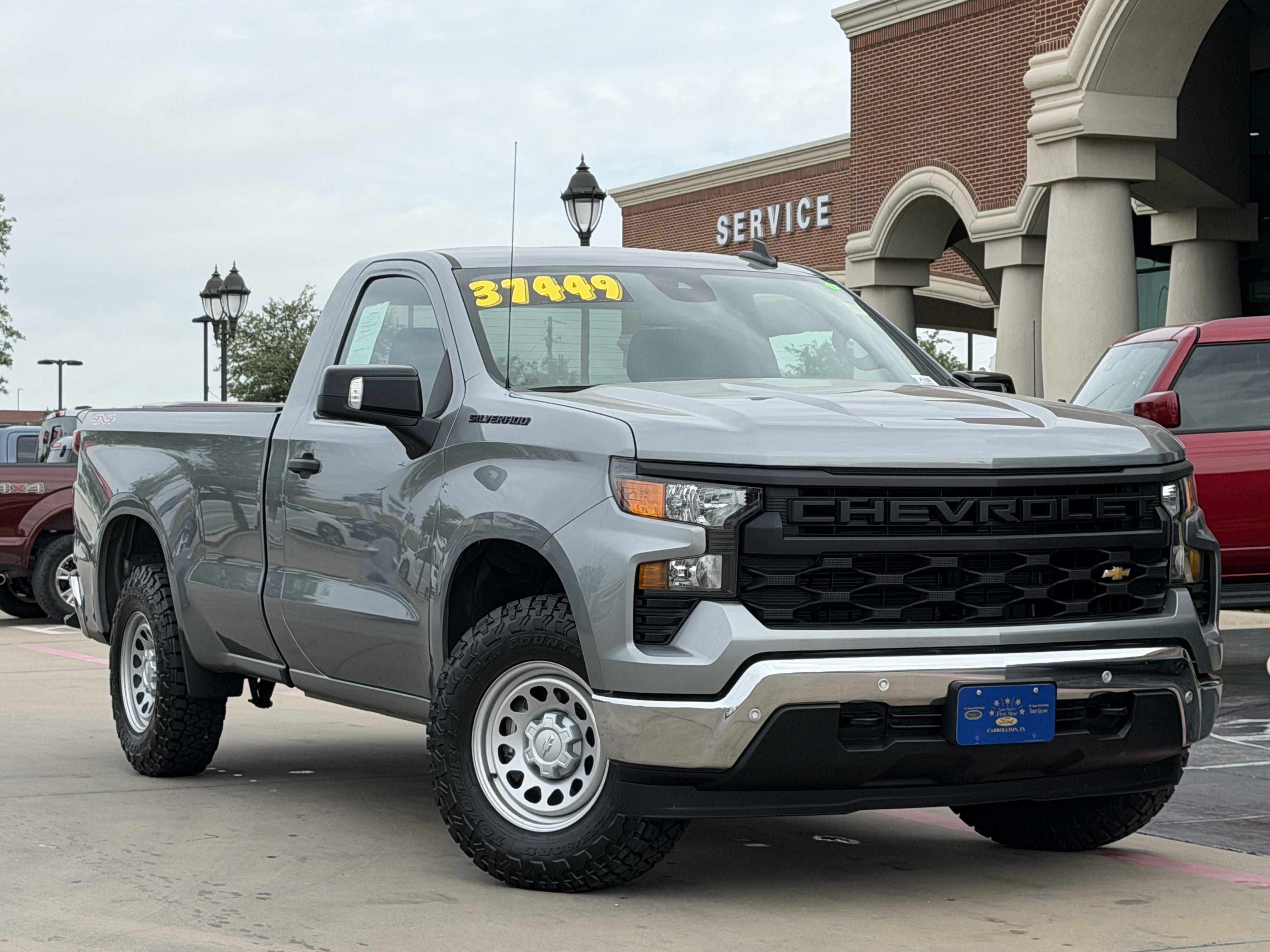 Used 2025 Chevrolet Silverado 1500 W/T w/ WT Safety Package AWD/4WD image 1
