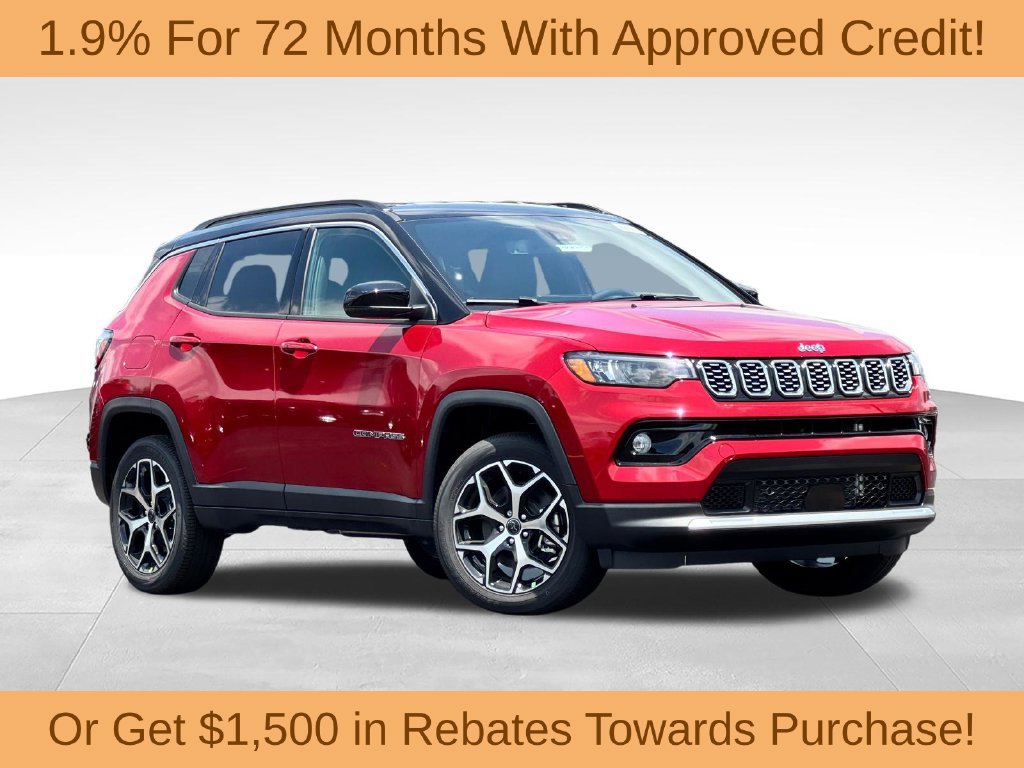 New 2026 Jeep Compass Limited AWD/4WD 360° Tour