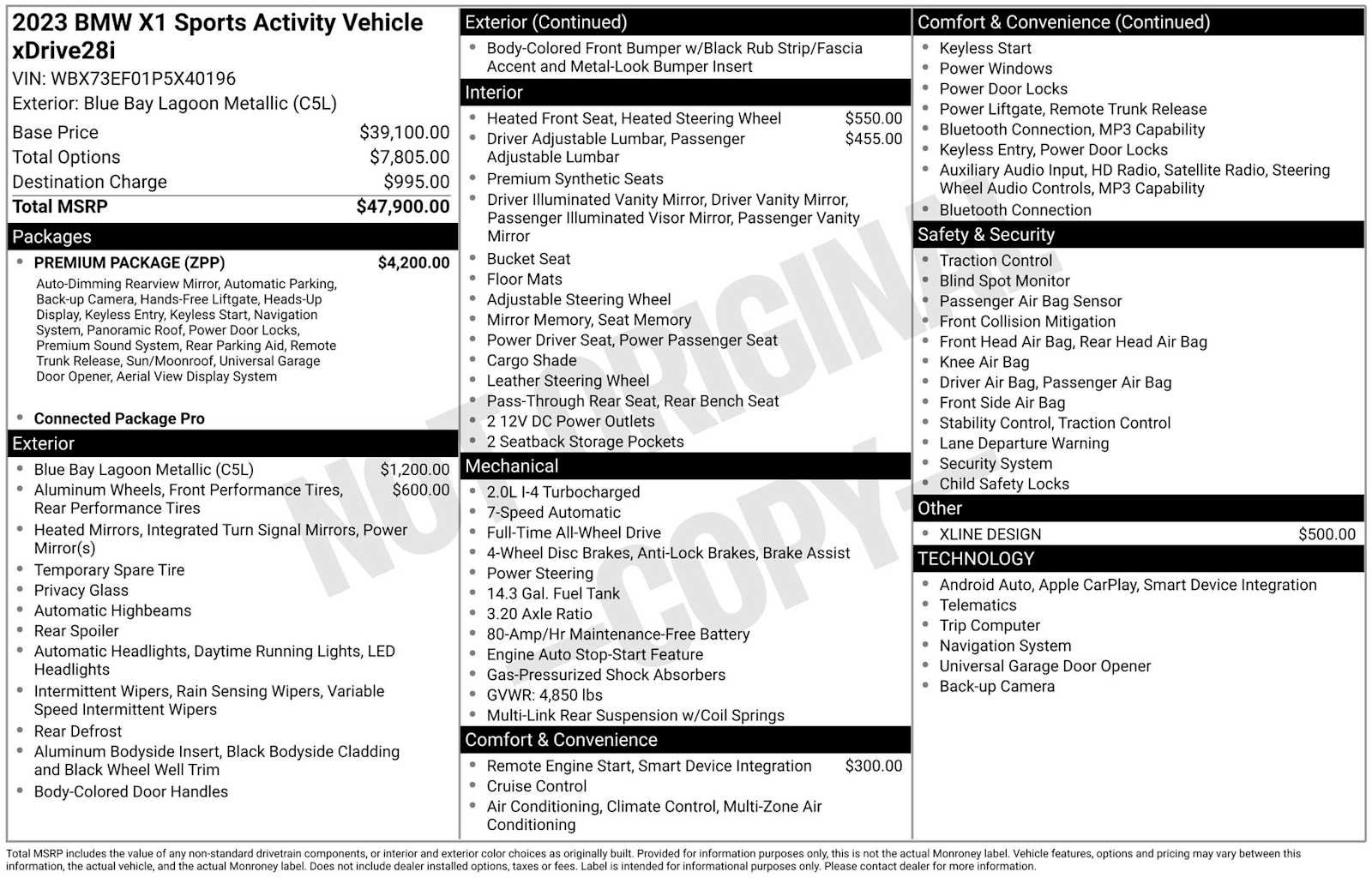 Certified 2023 BMW X1 xDrive28i w/ Premium Package AWD/4WD image 25