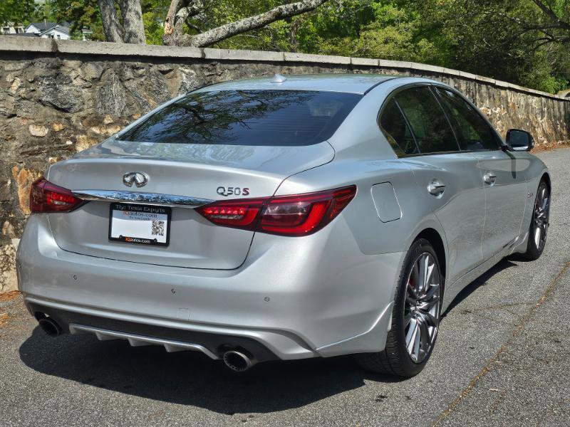 Used 2018 INFINITI Q50 Red Sport 400 w/ Cargo Package (L95) image 8