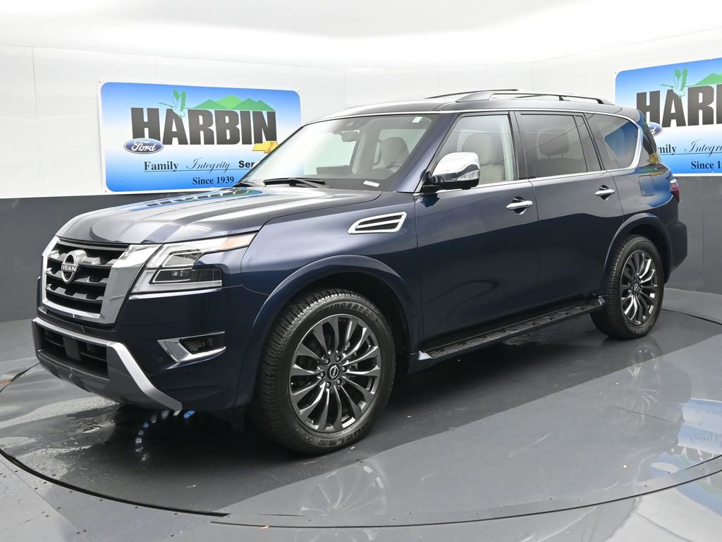 Used 2024 Nissan Armada Platinum w/ Captain's Chairs Package image 1