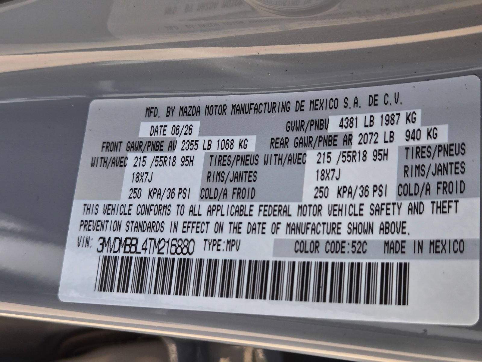 New 2026 MAZDA CX-30 AWD 2.5 S w/ Select Sport Pkg image 22