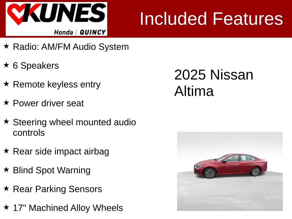 Used 2025 Nissan Altima 2.5 SV image 2