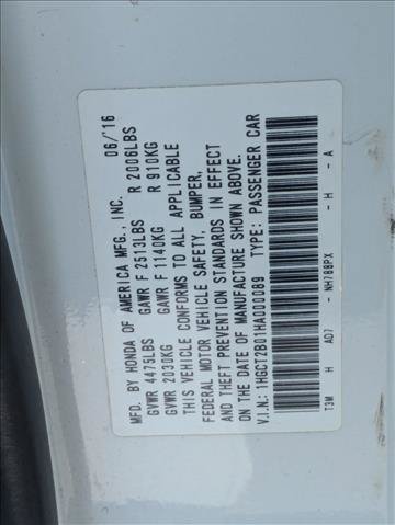 Used 2017 Honda Accord Touring image 16