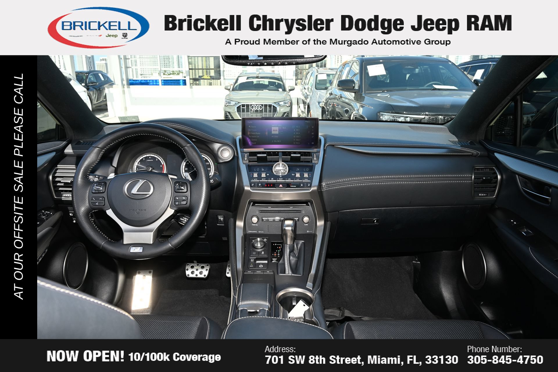 Used 2019 Lexus NX 300 F Sport w/ F Sport Premium Package AWD/4WD image 8