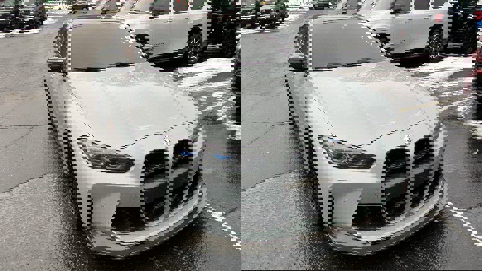 Used 2022 BMW M4 Coupe w/ M Carbon Exterior Package image 2