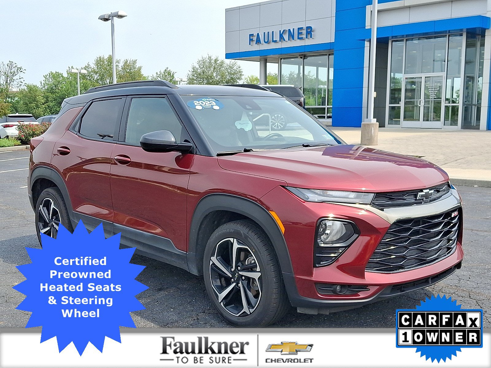 Certified 2023 Chevrolet TrailBlazer RS FWD image 1