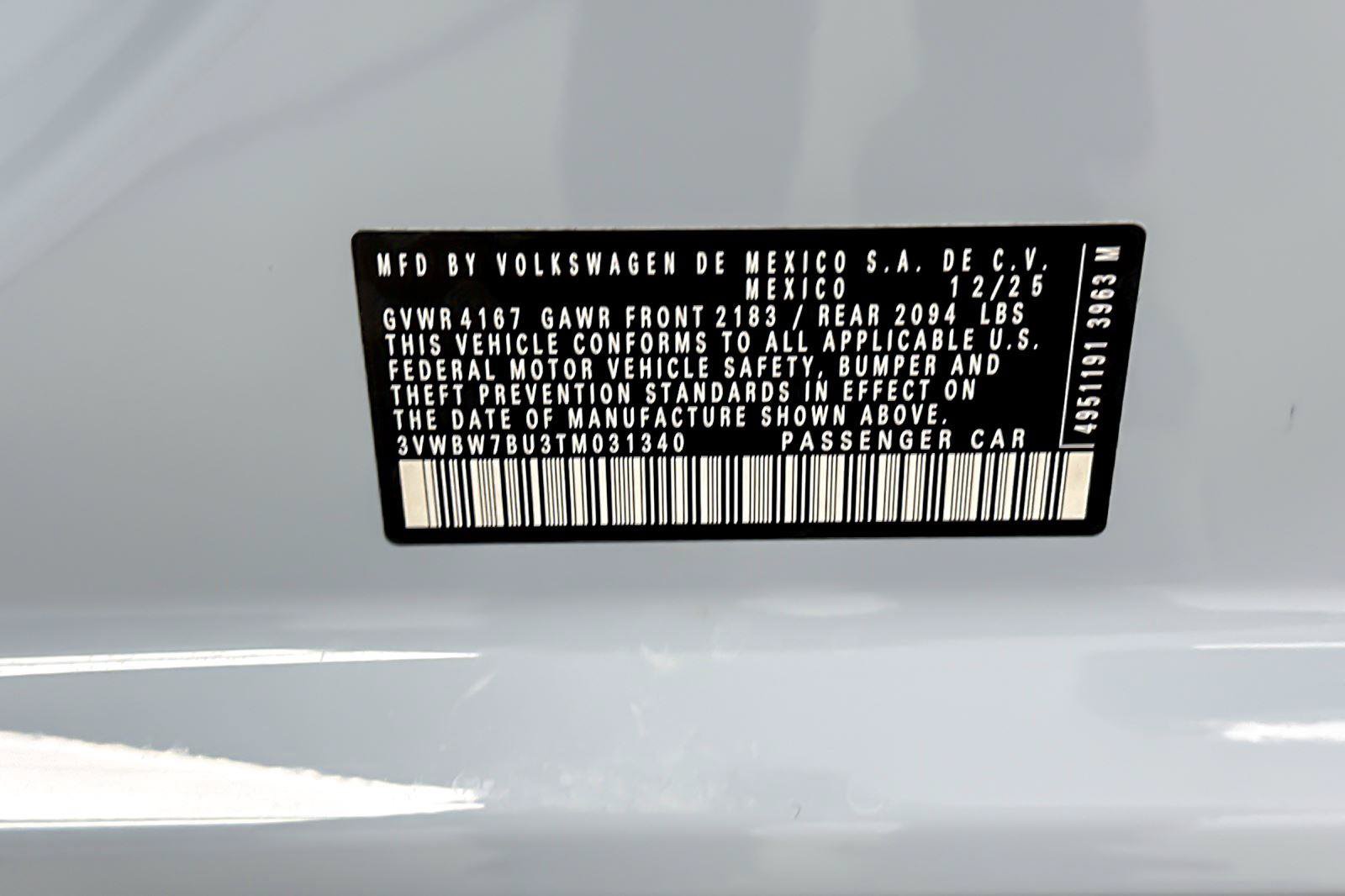 New 2026 Volkswagen Jetta Sport FWD image 23