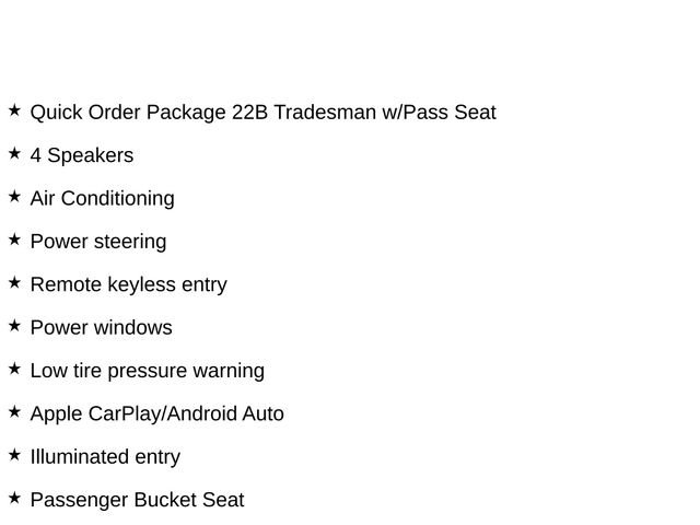 Used 2024 RAM ProMaster 1500 w/ Convenience Group FWD image 3