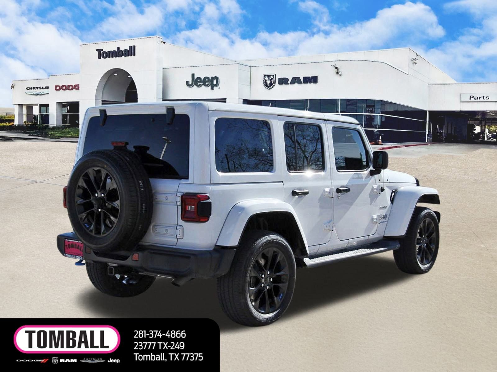 Used 2023 Jeep Wrangler Sahara 4xe w/ Cold Weather Group image 7