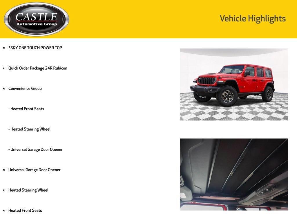 New 2026 Jeep Wrangler Unlimited Rubicon AWD/4WD image 3