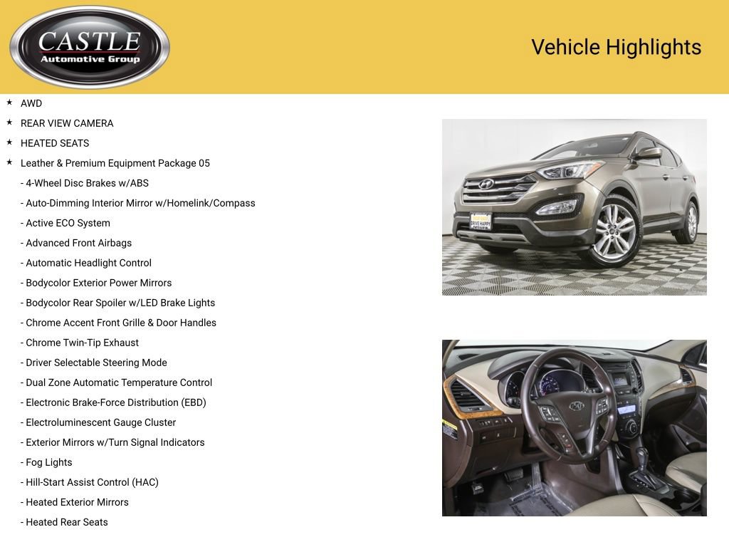 Used 2013 Hyundai Santa Fe Sport 2.0T image 3