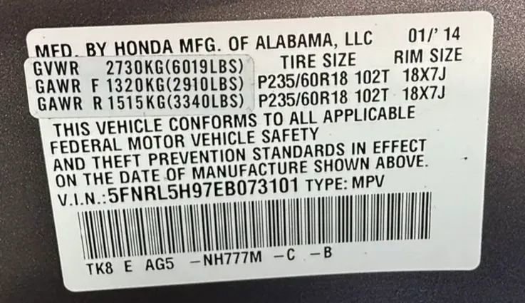 Used 2014 Honda Odyssey Touring image 38