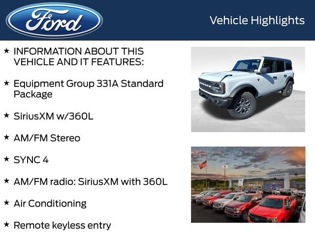 New 2025 Ford Bronco Badlands image 4