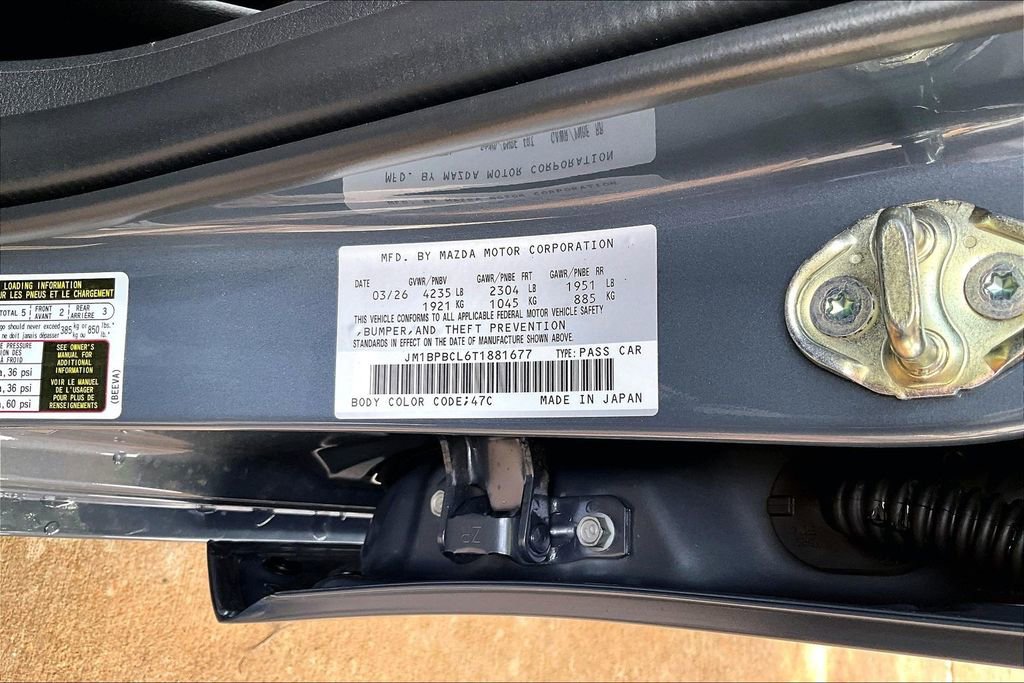 New 2026 MAZDA MAZDA3 Carbon AWD/4WD image 13