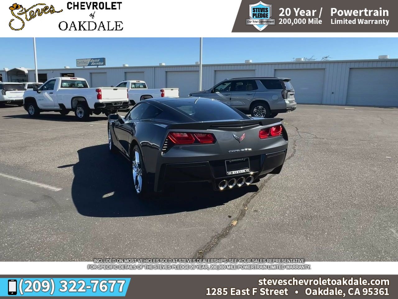 Certified 2014 Chevrolet Corvette Stingray Coupe w/ 3LT Preferred Equipment Group RWD image 9