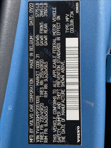 Certified 2023 Volvo C40 P8 Recharge Ultimate w/ Protection Package Premier AWD/4WD image 25