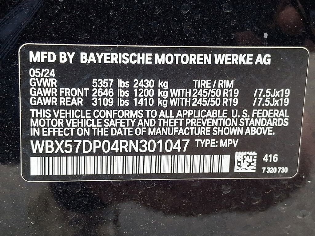 Used 2024 BMW X3 xDrive30i w/ Premium Package w/ZPA image 24