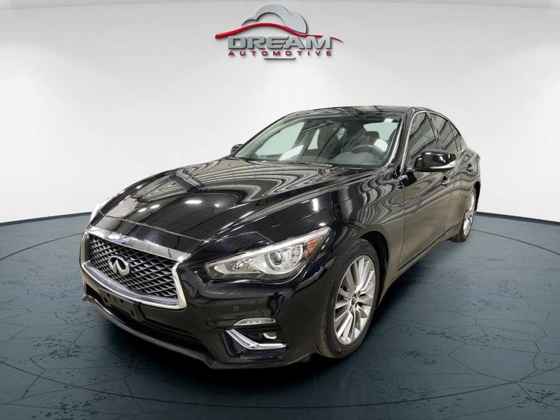 Used 2022 INFINITI Q50 Luxe w/ Cargo Package RWD image 4