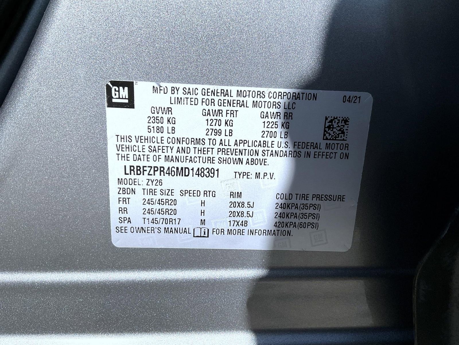 Certified 2021 Buick Envision Essence w/ Technology Package I AWD/4WD image 25