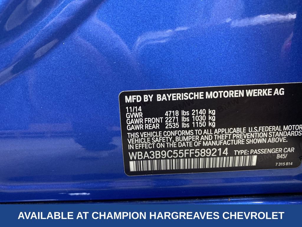 Used 2015 BMW 335i xDrive Sedan AWD/4WD image 42