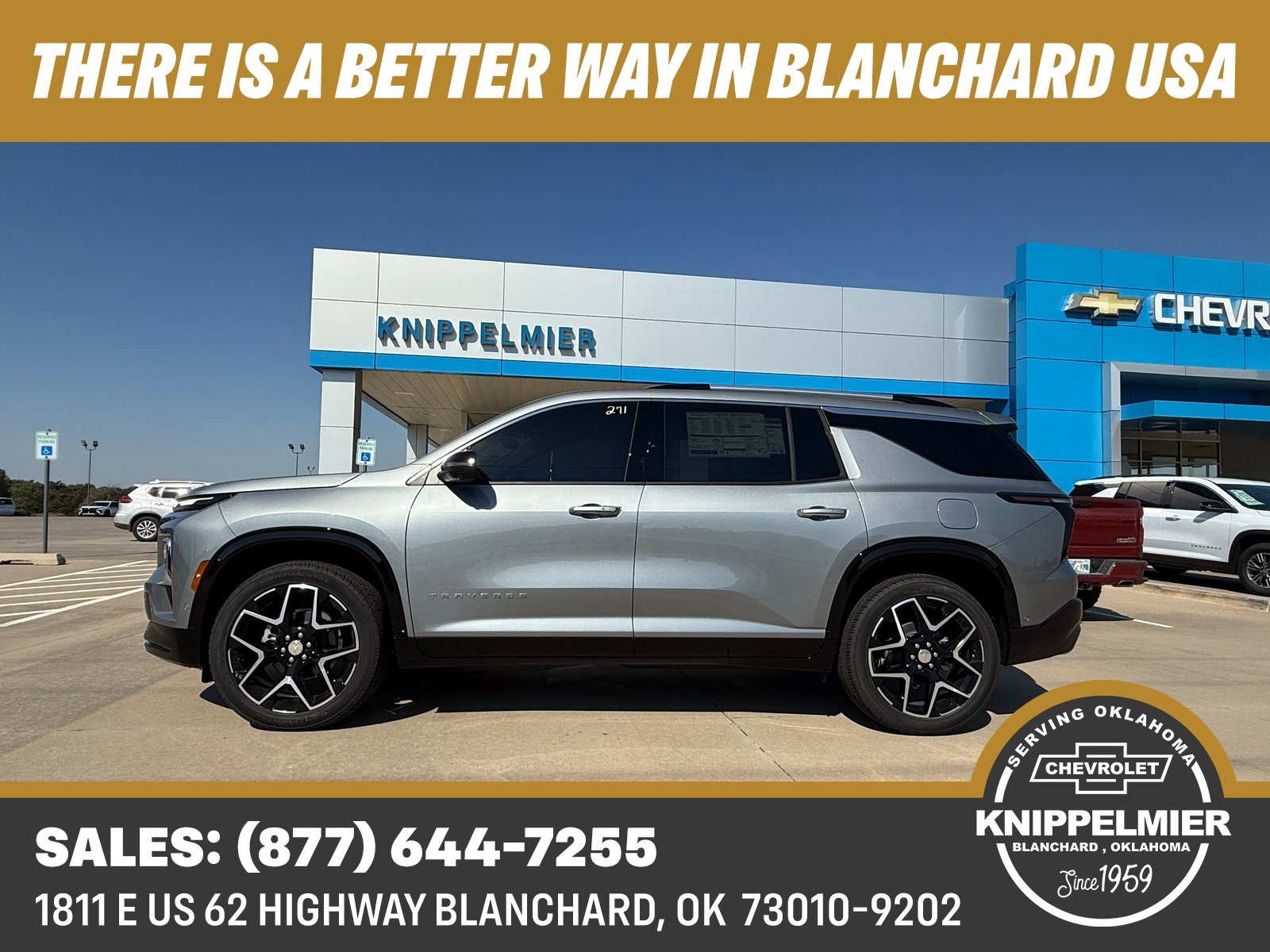 New 2026 Chevrolet Traverse High Country w/ LPO, Floor Liner Package image 1