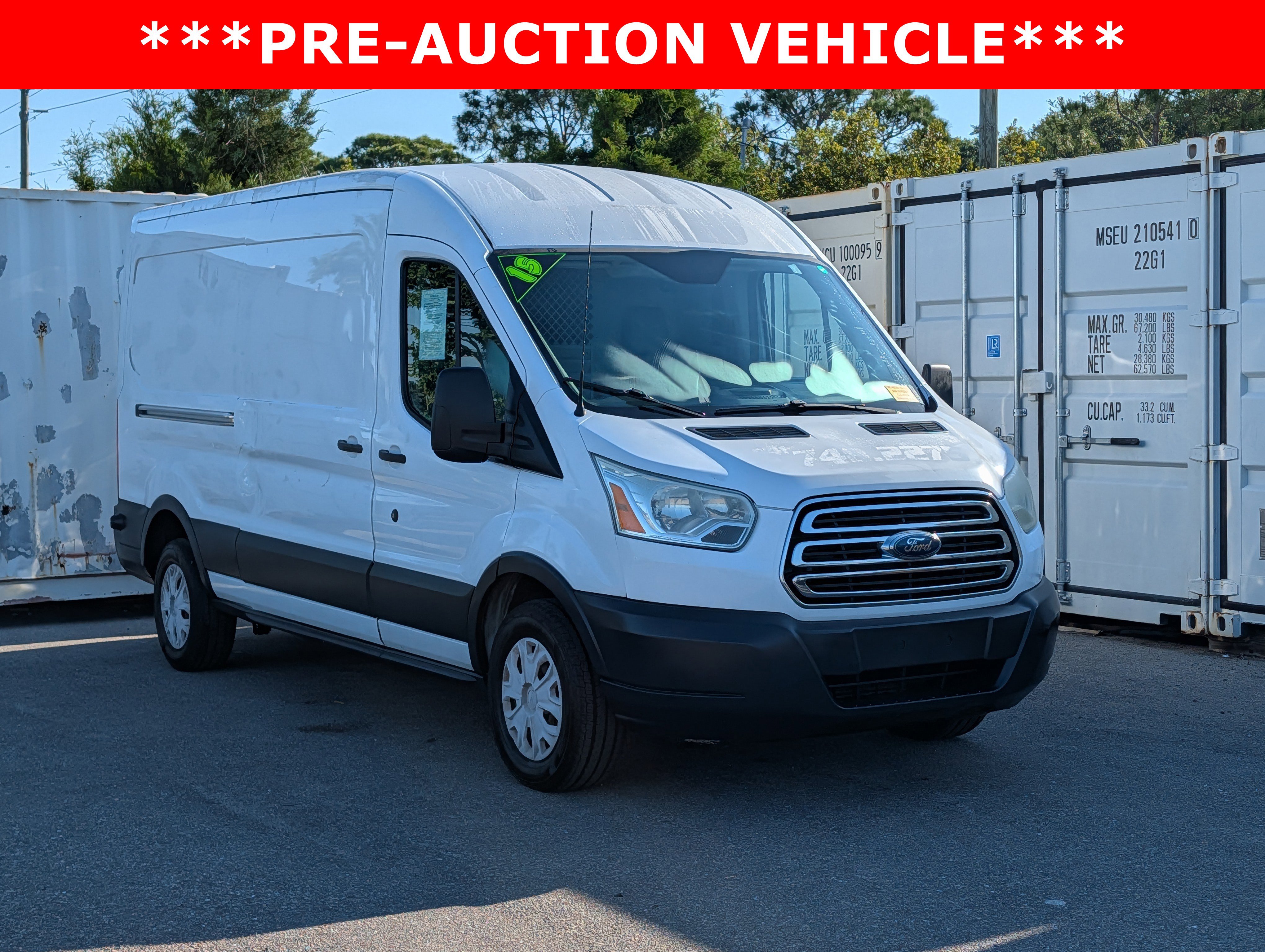 Used 2015 Ford Transit 250 148 Medium Roof RWD image 3