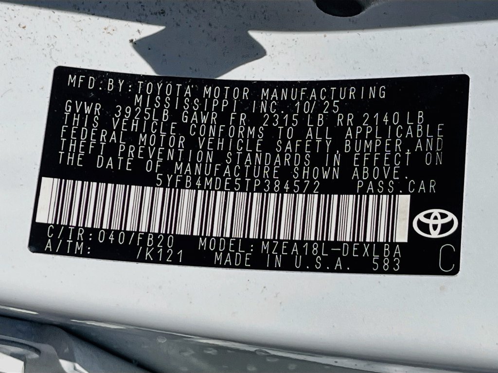 Used 2026 Toyota Corolla LE FWD image 30