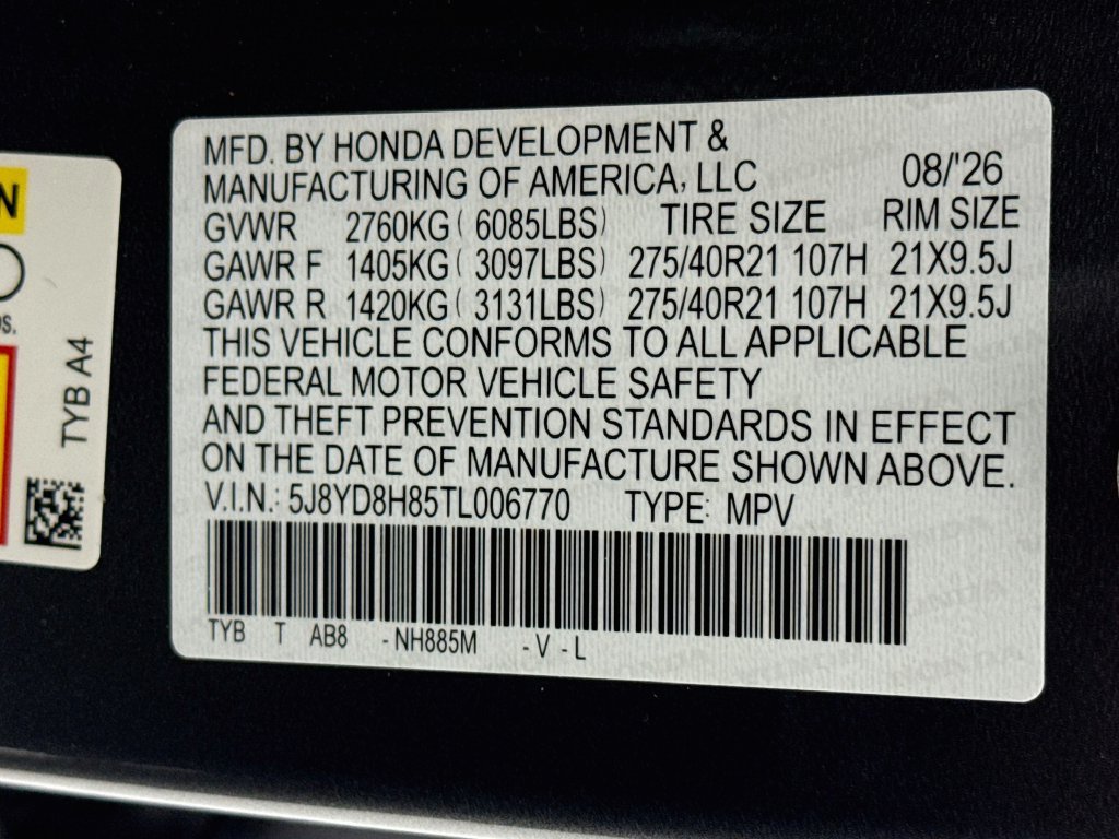 New 2026 Acura MDX Type S w/ Advance Package AWD/4WD image 34