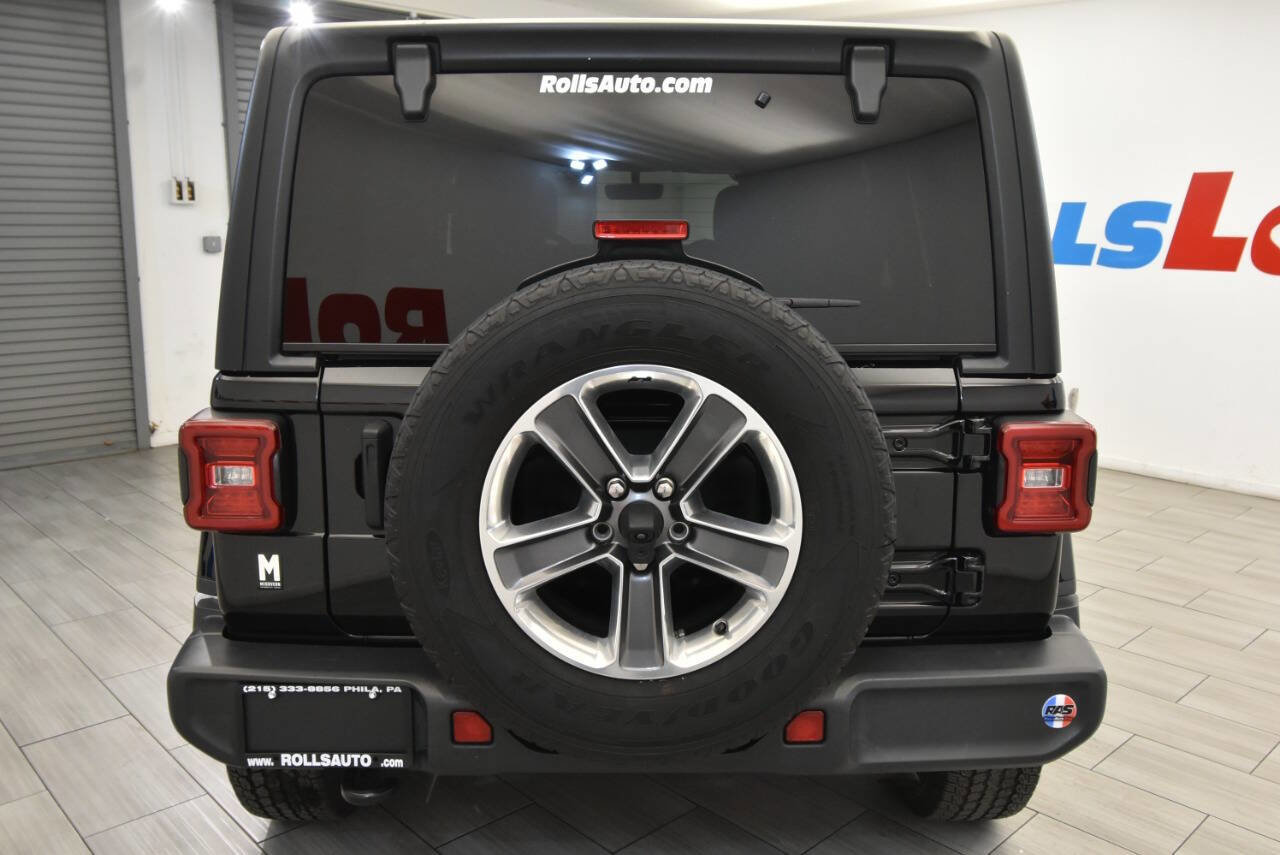 Used 2021 Jeep Wrangler Unlimited Sahara AWD/4WD image 4