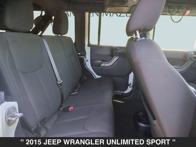 Used 2015 Jeep Wrangler Unlimited Sport w/ Quick Order Package 24S AWD/4WD image 24