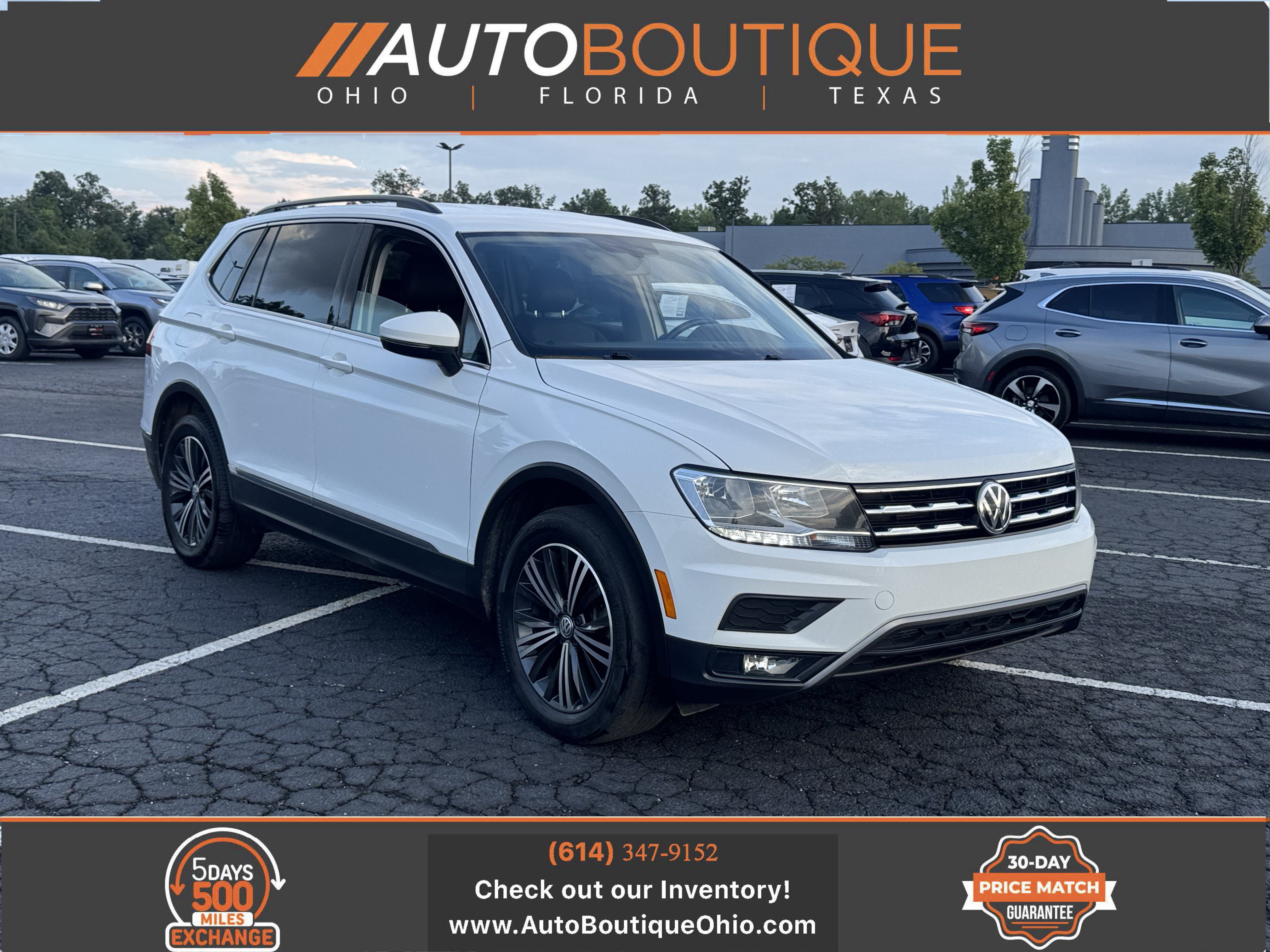 Used 2018 Volkswagen Tiguan SE w/ 18" Alloy Wheels Package