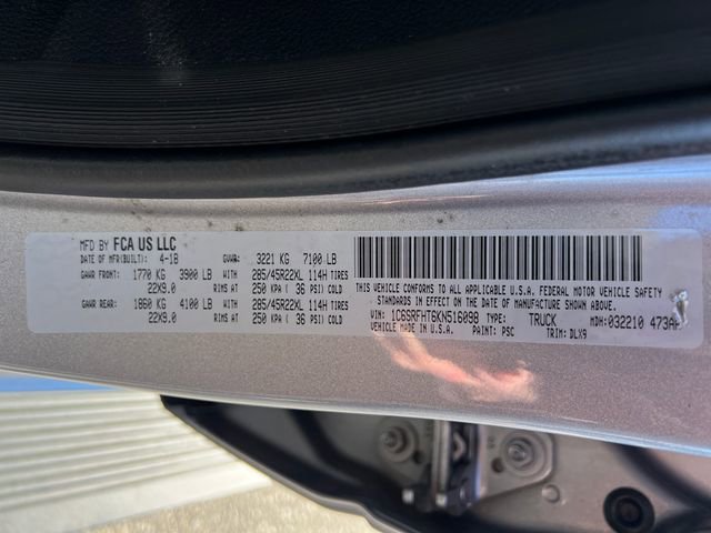 Used 2019 RAM 1500 Limited w/ Advanced Safety Group image 19