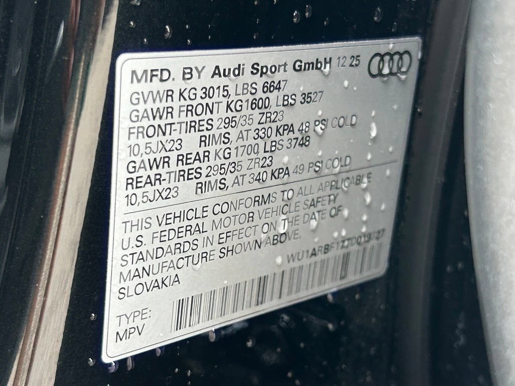 Used 2026 Audi RS Q8 performance AWD/4WD image 58