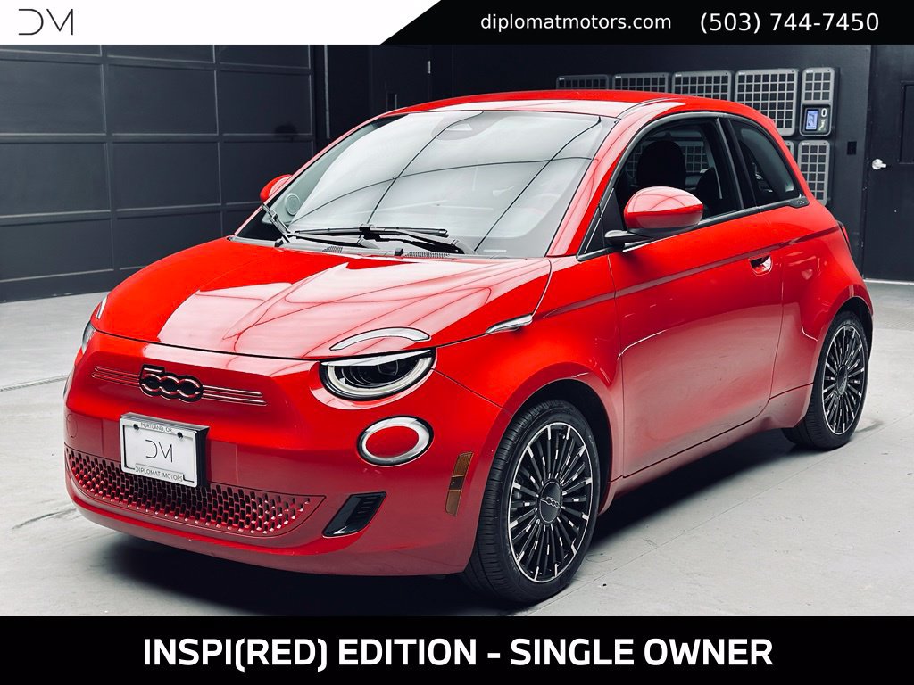 Used 2024 FIAT 500 e (RED) FWD image 1