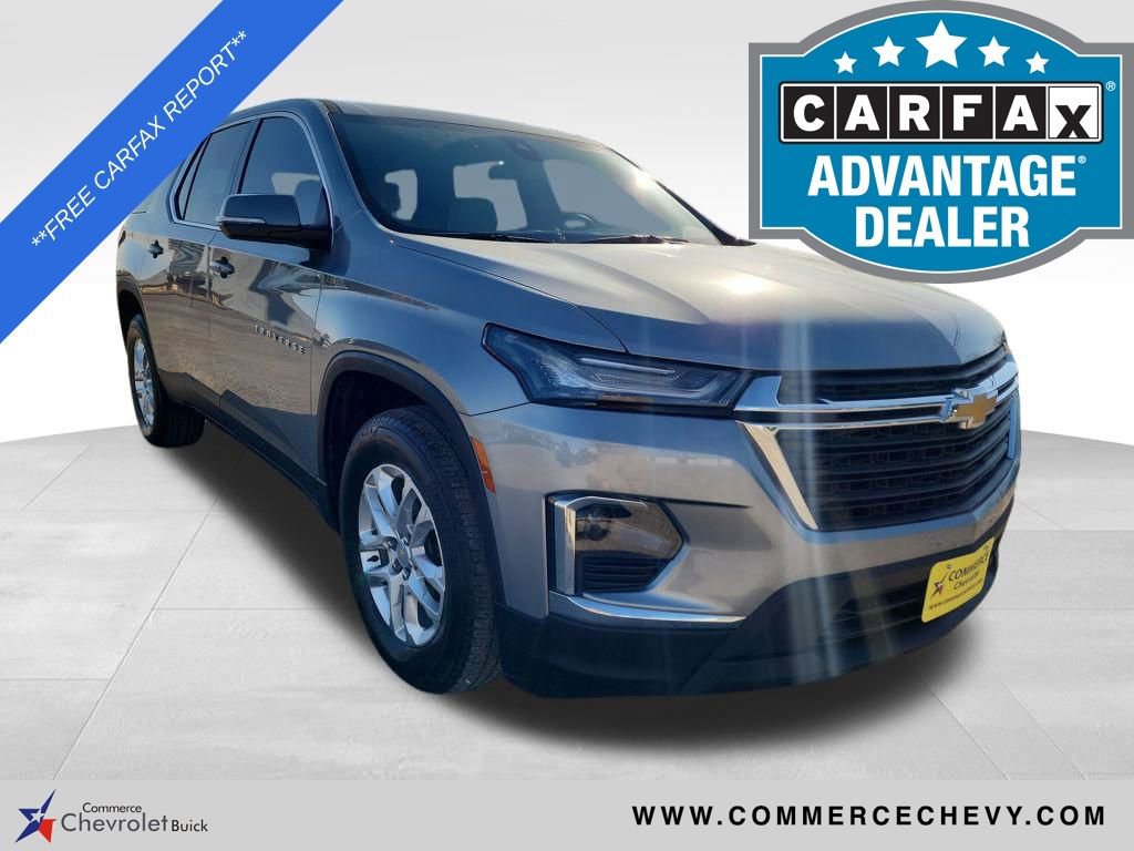 Certified 2023 Chevrolet Traverse LS w/ Safety Package image 1
